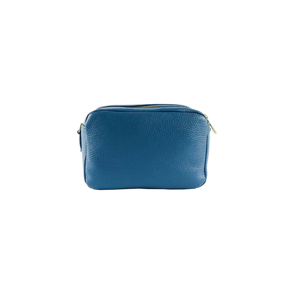 Renato Borzatta | Dames Schoudertas | Italiaans Leer | Avio | Dubbele Ritssluiting.