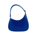Renato Borzatta | Crossbodytas | Italiaans Leer | Royal Blue | Verwijderbare Schouderriem.