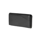 Renato Borzatta | Portemonnee | Italiaans Leer | Onyx Zwart | RFID Bescherming | Compact Design.